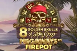 8 Golden Skulls of Holly Roger Megaways™ Firepot™